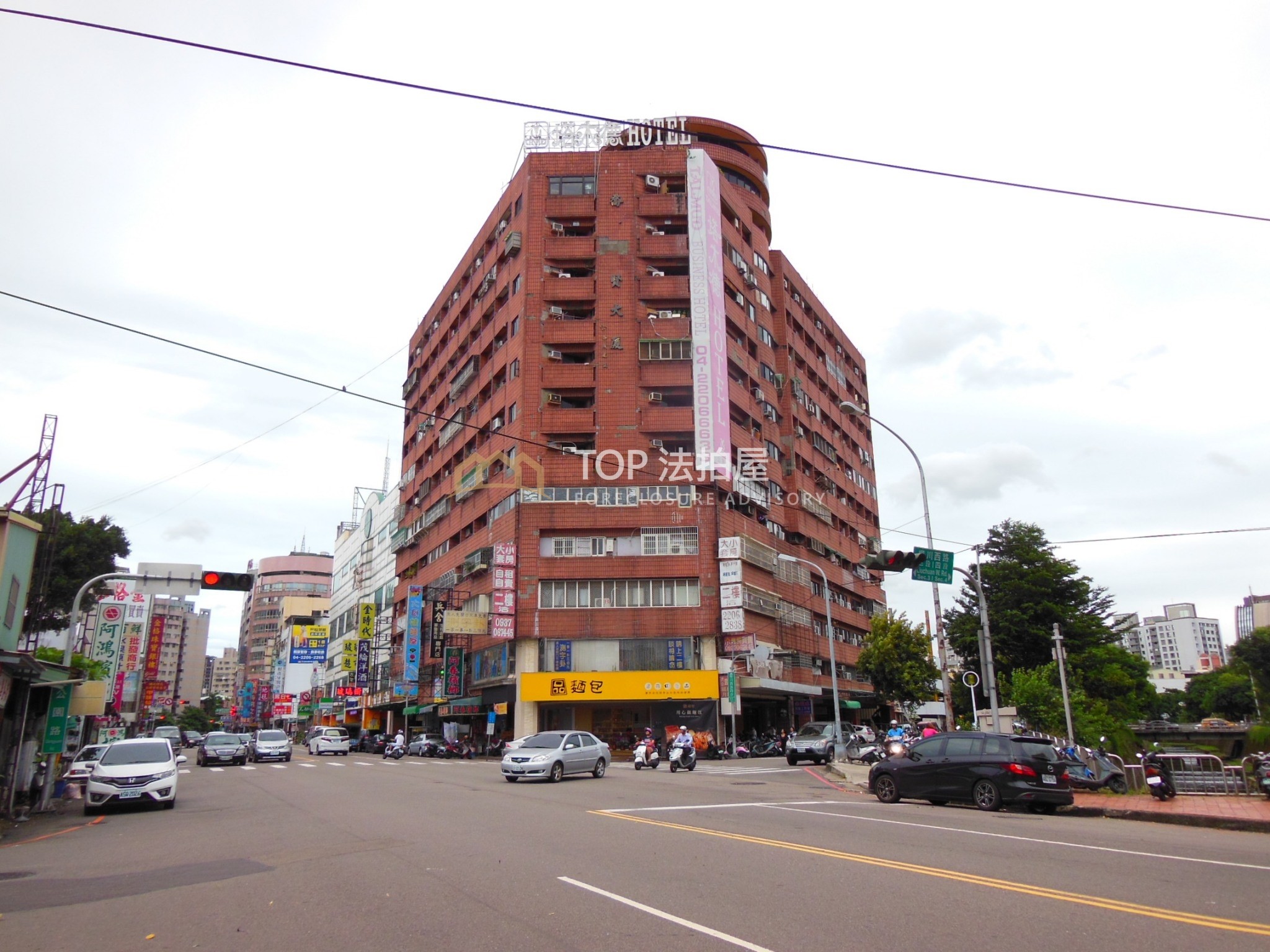 台中市北區柳川西路4段1號7樓之8｜喬城集賢｜收租電梯套房｜第 1 張｜TOP法拍屋