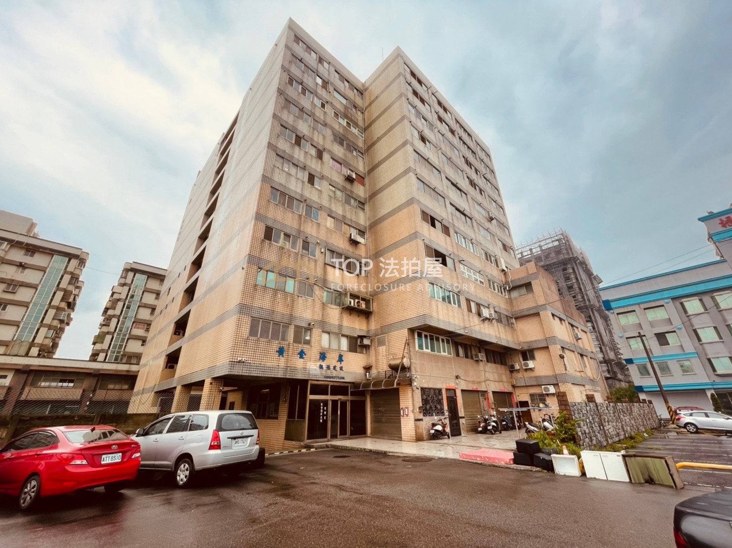 台中市梧棲區大仁路二段277巷28號九樓之三｜黃金海岸｜高樓層二房車位｜第 1 張｜TOP法拍屋
