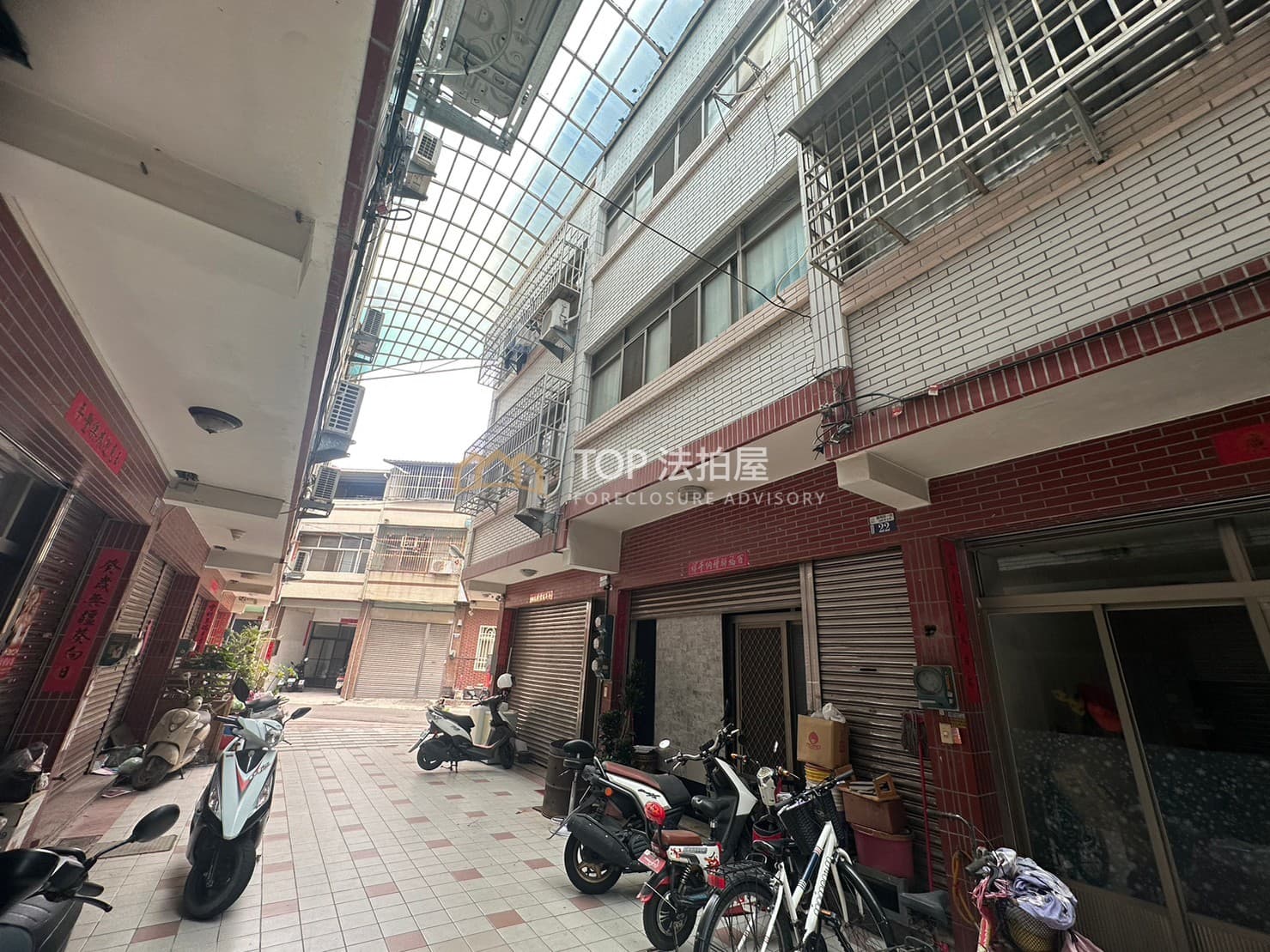 台中市沙鹿區鎮南路一段369巷2弄22號｜鎮南路四樓透天｜第 1 張｜TOP法拍屋
