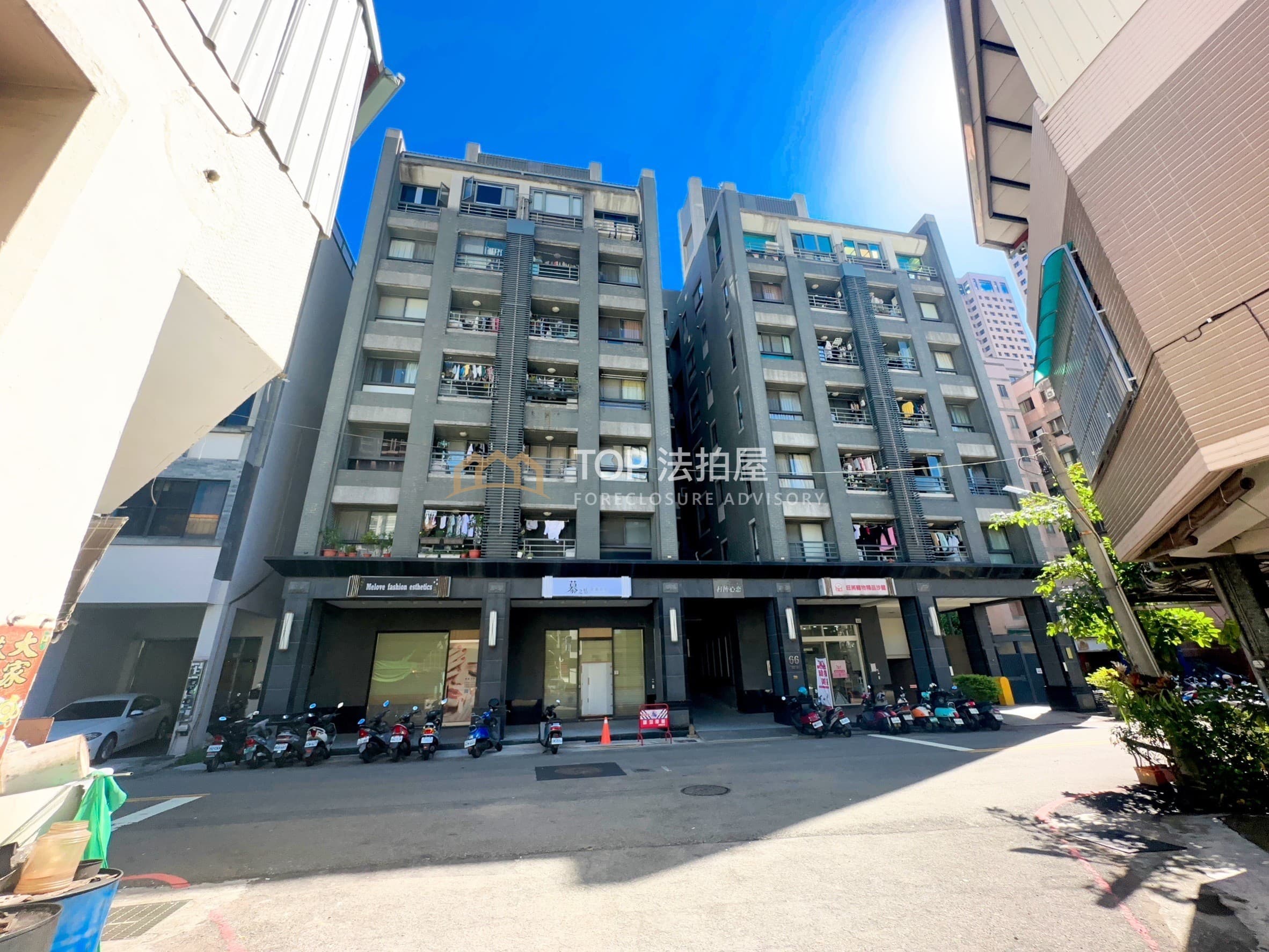 台中市北區大仁街66號7樓之7｜科博心戀｜次頂樓二房車位｜第 1 張｜TOP法拍屋