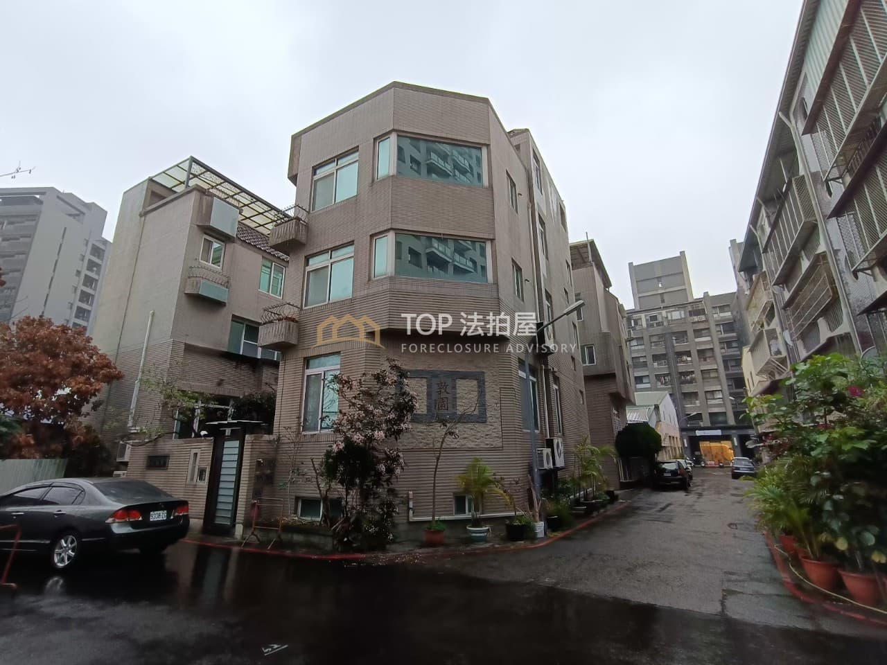 台中市北區博館一街57巷22號｜高松敦園｜百坪四樓別墅｜第 1 張｜TOP法拍屋