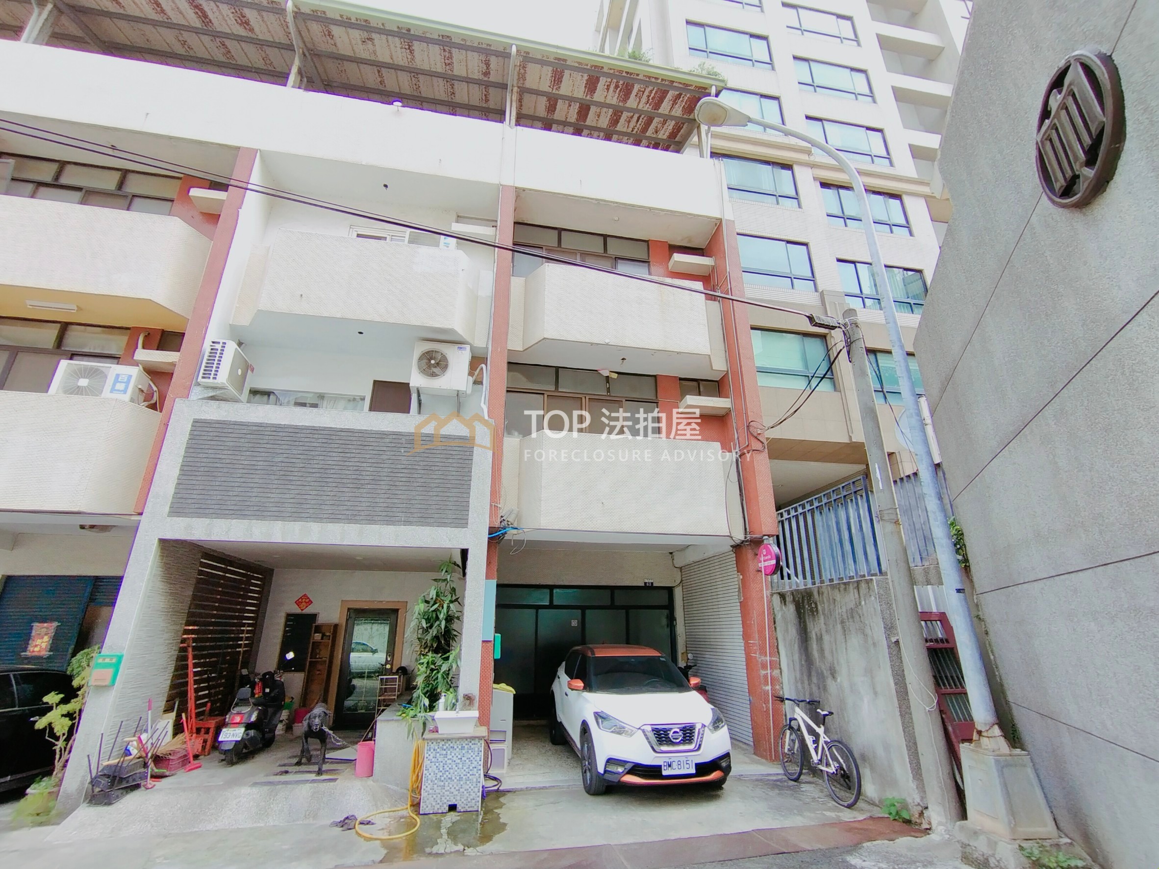 台中市西屯區福順路821巷63號｜邊間三樓透天｜第 1 張｜TOP法拍屋
