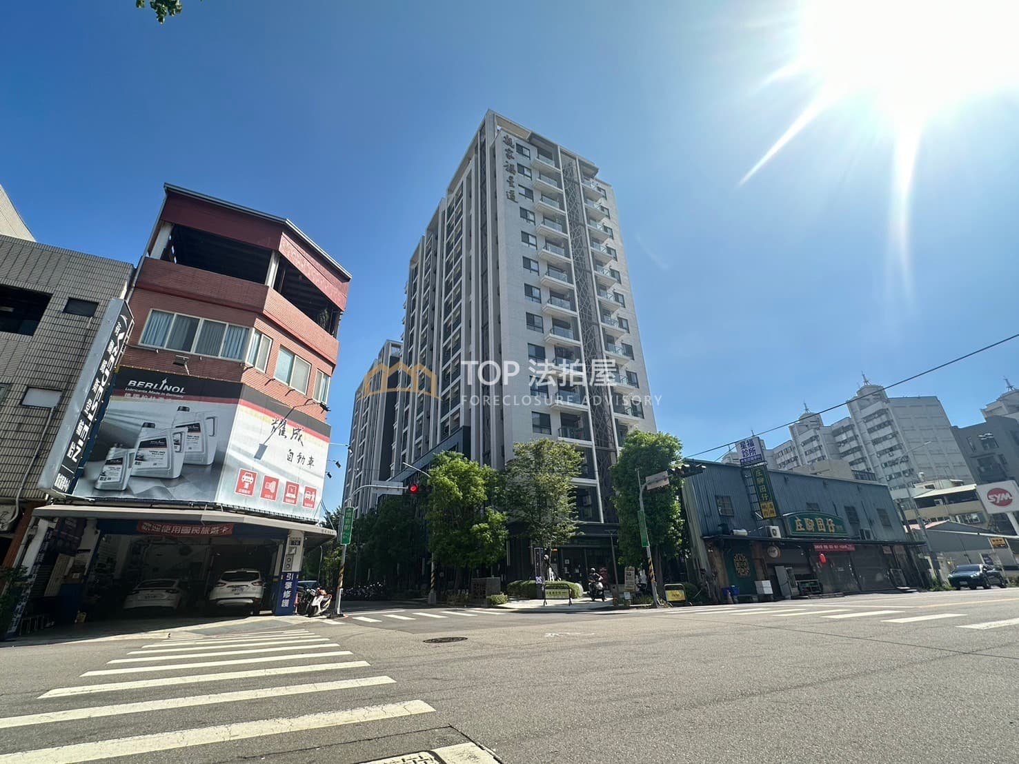 台中市西屯區福吉街3號八樓之1｜親家福星道｜邊間二房平車｜第 1 張｜TOP法拍屋