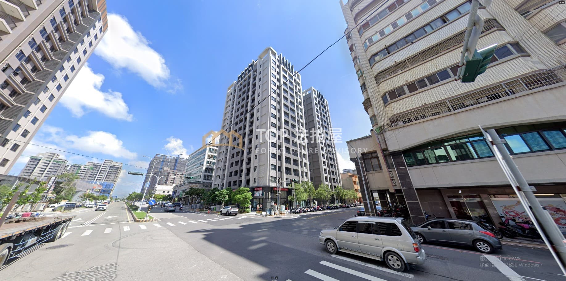 台中市梧棲區四維中路336號7樓之2｜聚佳欣世代｜邊間三房附平車｜第 1 張｜TOP法拍屋