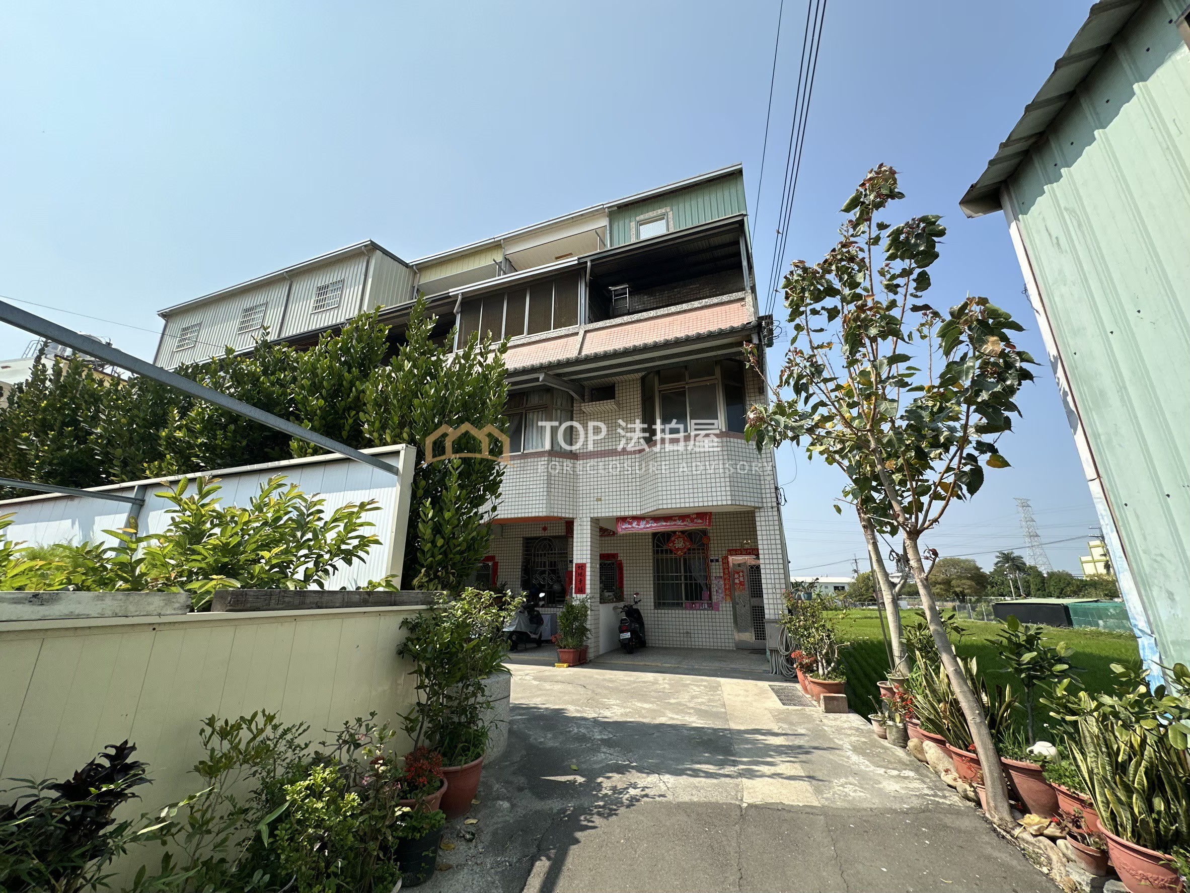 台中市霧峰區北豐路236巷18弄2號｜邊間三樓透天｜第 1 張｜TOP法拍屋