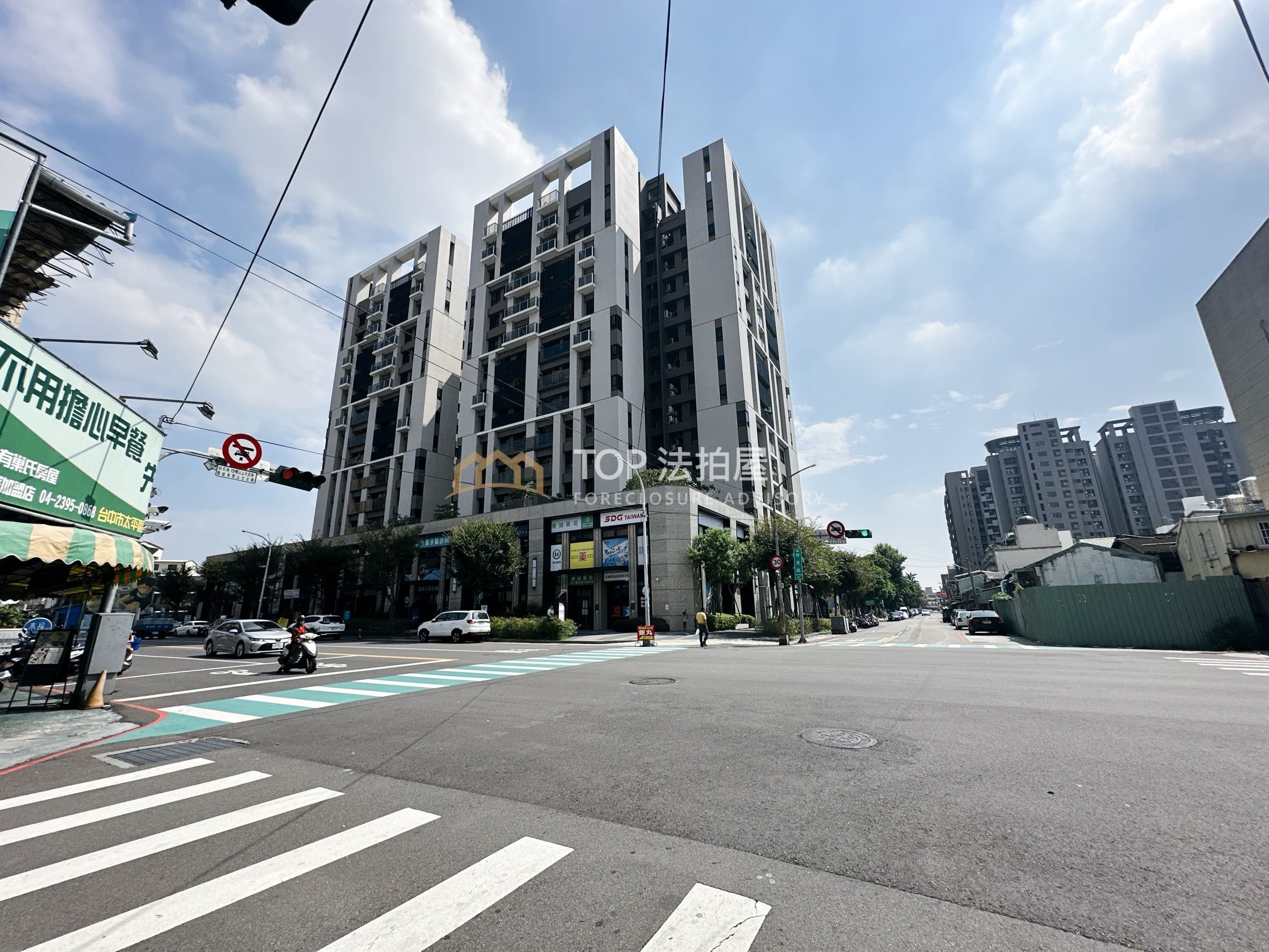 台中市東區樂業路208號五樓之7｜國聚之禮｜邊間三房平車｜第 1 張｜TOP法拍屋
