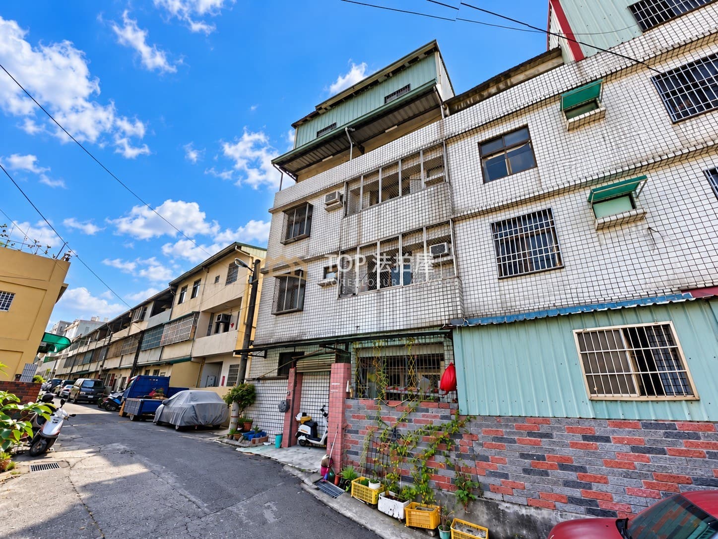 台中市大里區中興路一段2巷205弄58號|百毅龍城|大地坪五樓透天|第 1 張|TOP法拍屋