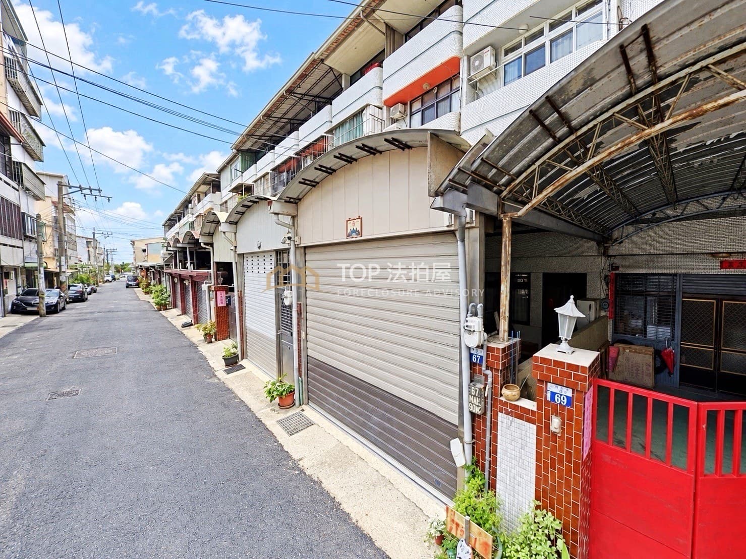 台中市豐原區南陽路158巷67號|南陽路車庫透天|第 1 張|TOP法拍屋