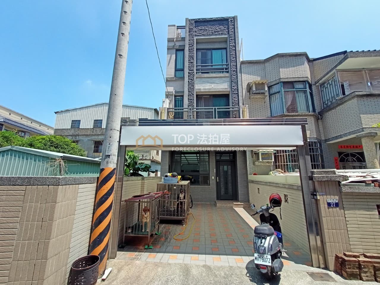 台中市霧峰區四德路255巷27號|四德路邊間別墅|第 1 張|TOP法拍屋