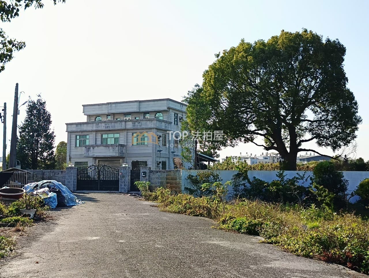彰化縣永靖鄉浮圳路37巷8弄7號|大地坪獨棟農舍別墅|第 1 張|TOP法拍屋
