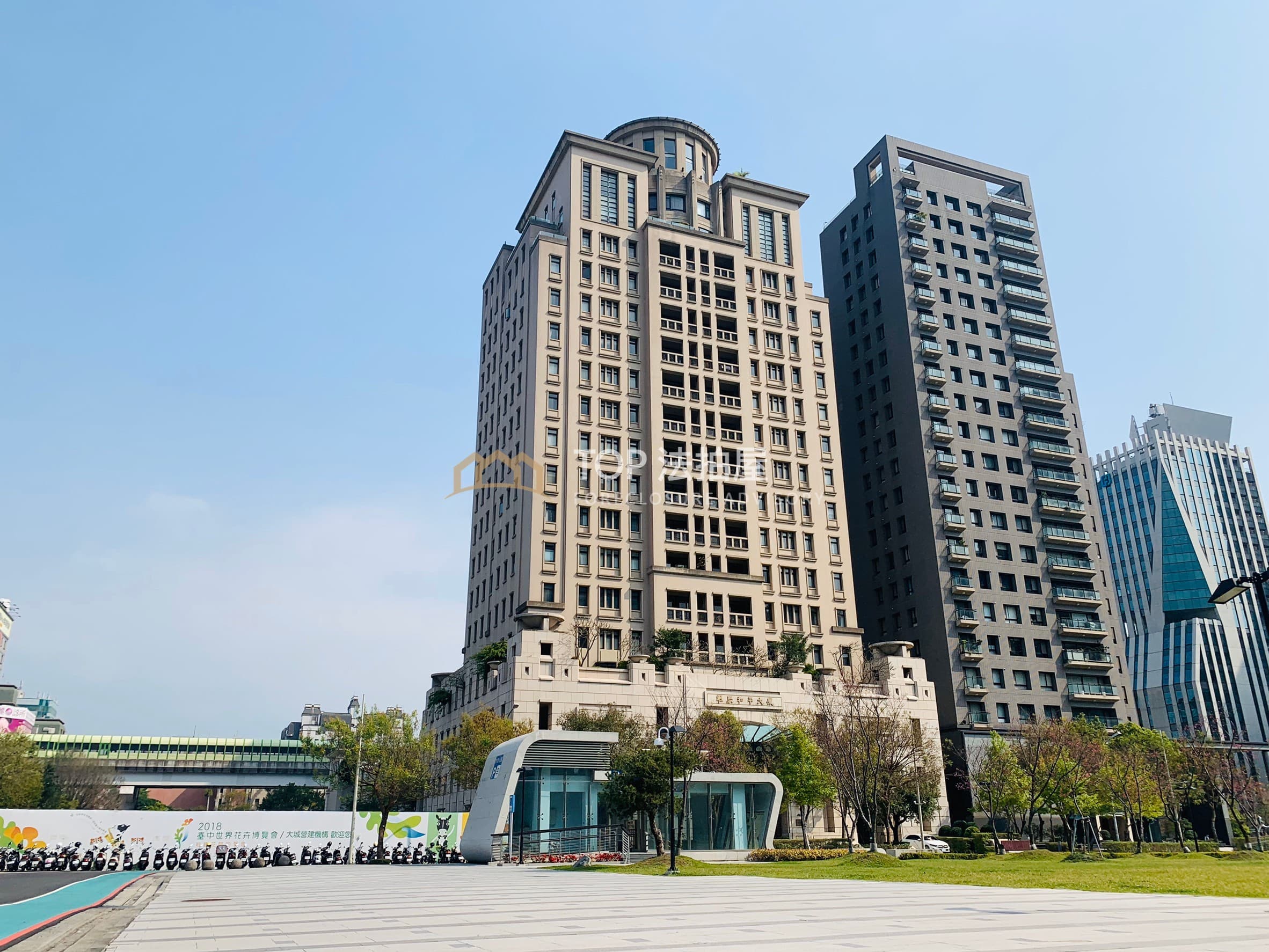 台中市西屯區府會園道188號9樓|聯聚和平大廈|四房五平車豪邸|第 1 張|TOP法拍屋