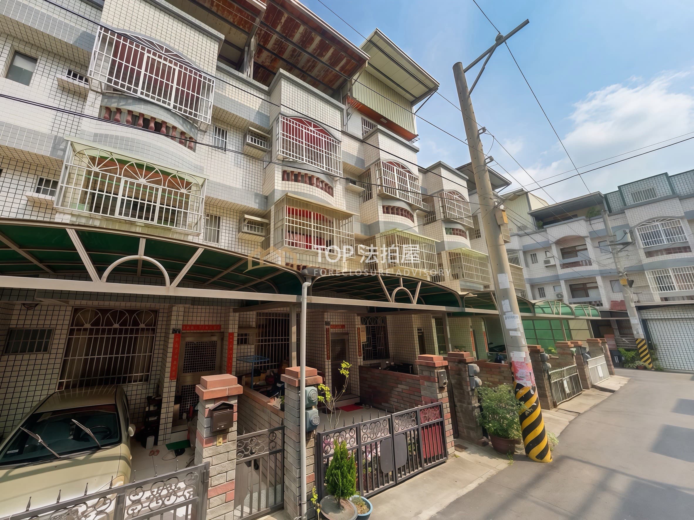 彰化縣大村鄉聖瑤東路12巷17號|前院停車四樓透天|第 1 張|TOP法拍屋